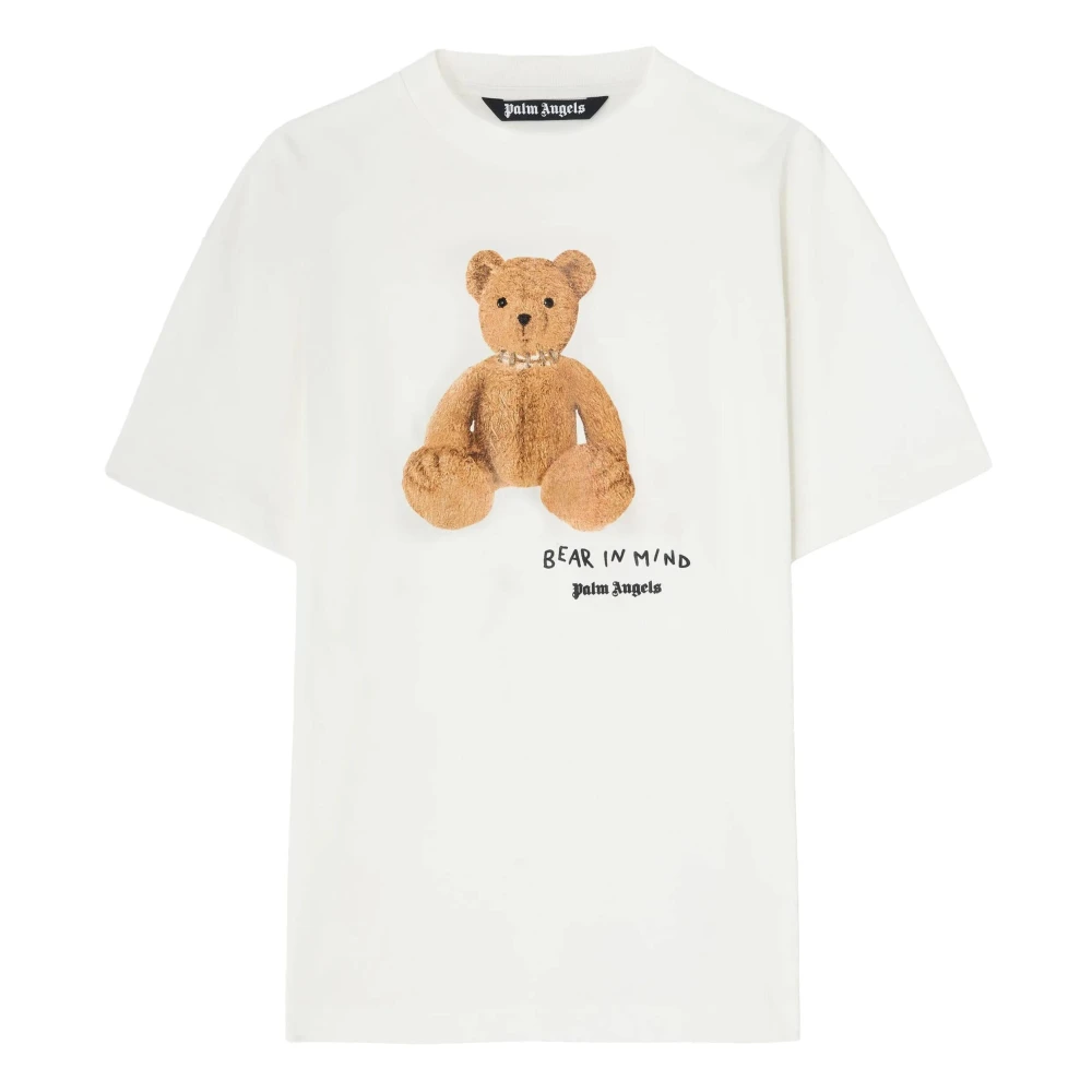 Palm Angels Bear in Mind T-shirt White Heren