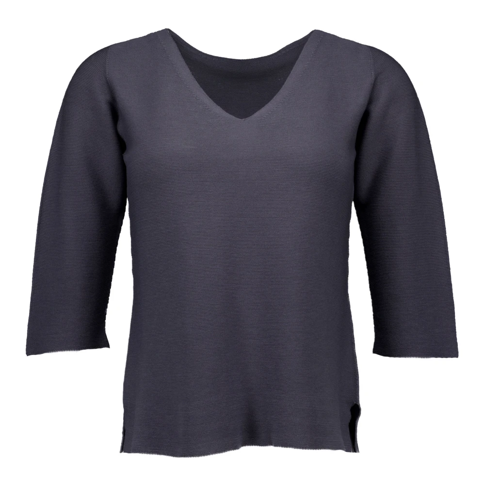 No man's land Donkergrijze Sweaters Gray Dames