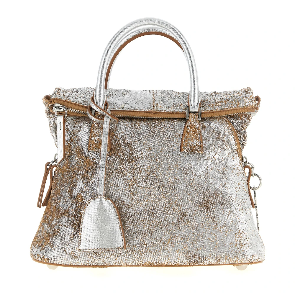 Maison Margiela Kvinno Grå Väskor Dam, One Size, 5Ac Mini Handbag