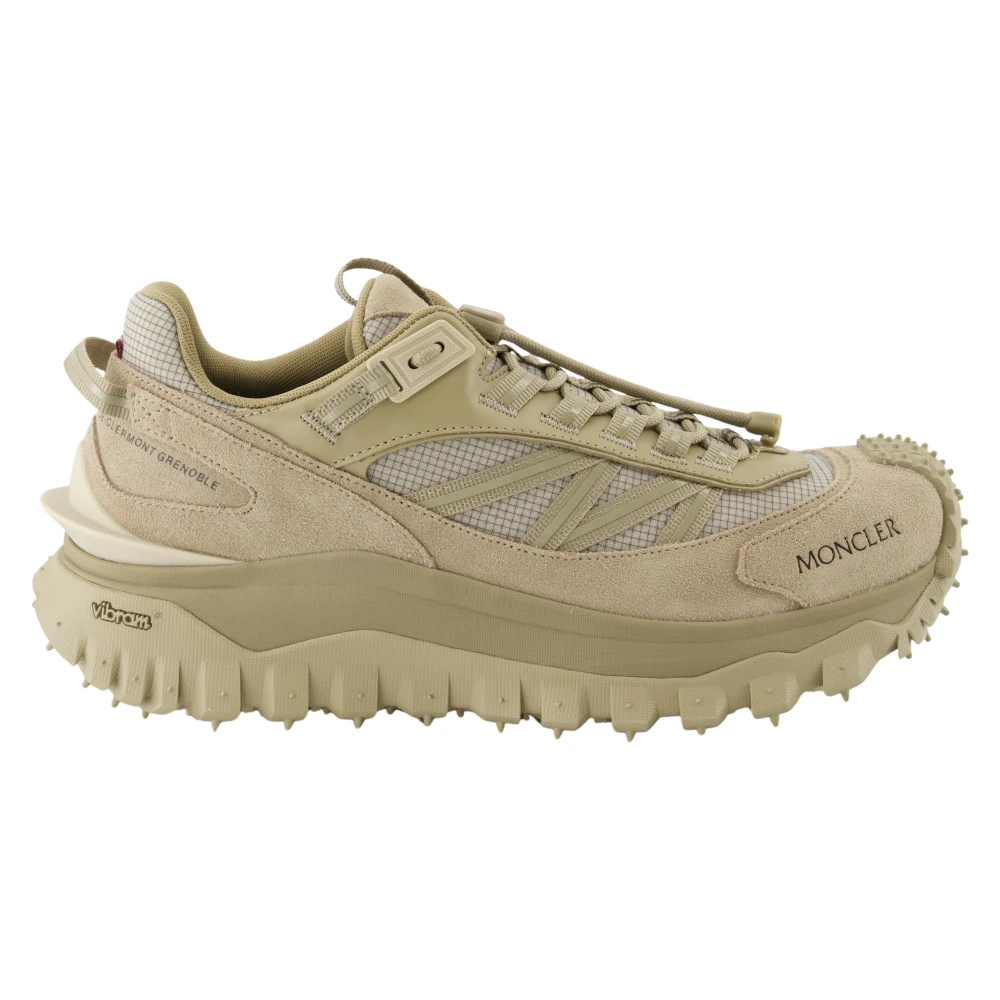 Moncler Men's Beige Trailgrip Sneakers Spring-Summer 2025