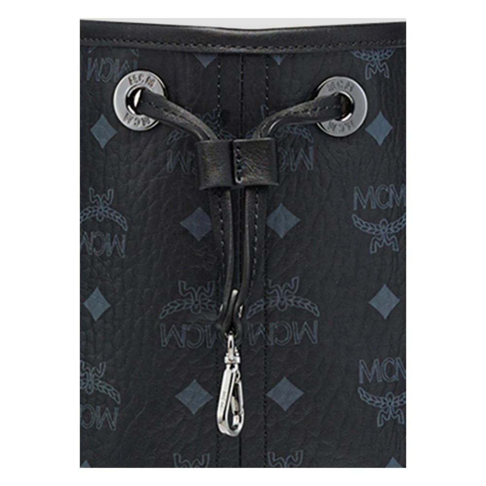 MCM Liz Wendeshopper in Visetos Black Dames