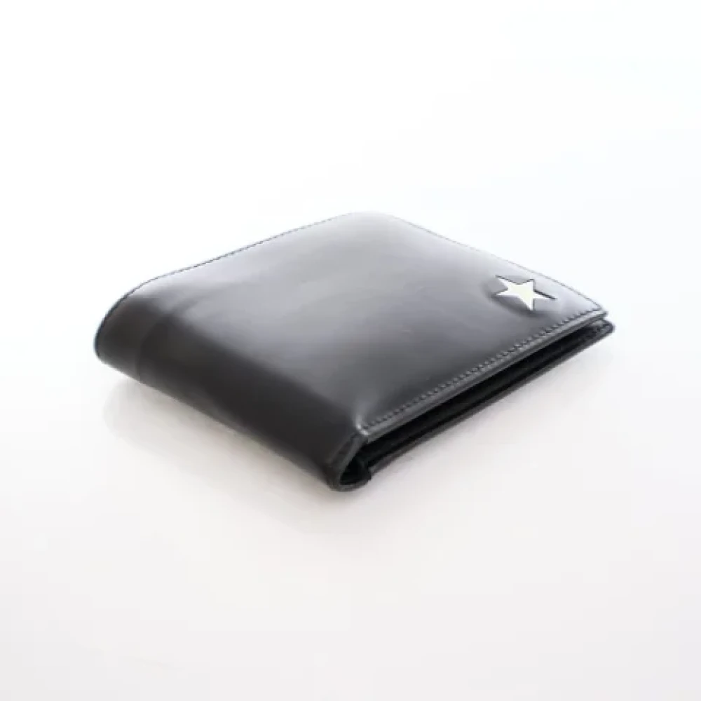 Givenchy Pre-owned Leather wallets Black Dames