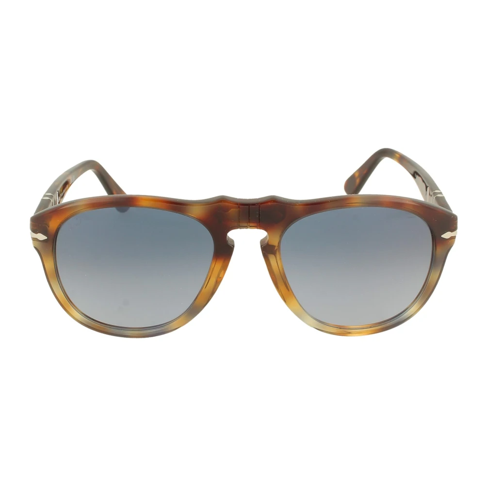 Persol Tortoise Brown Blue Shaded Zonnebril Brown Unisex