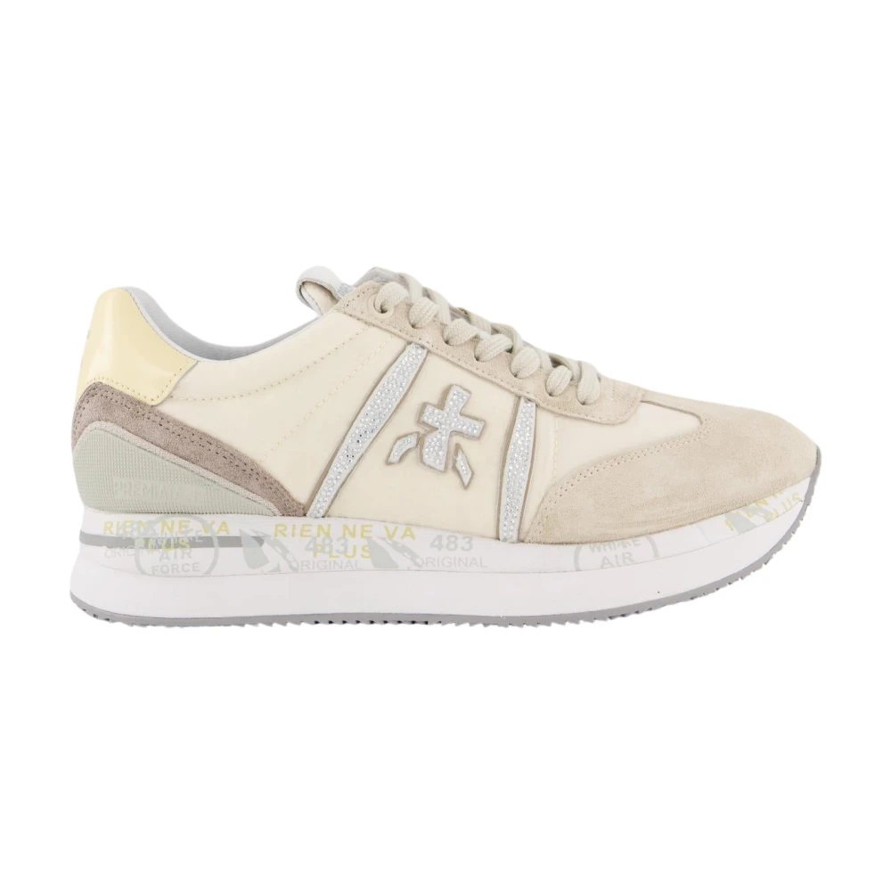 Premiata Sneakers Beige, Dam