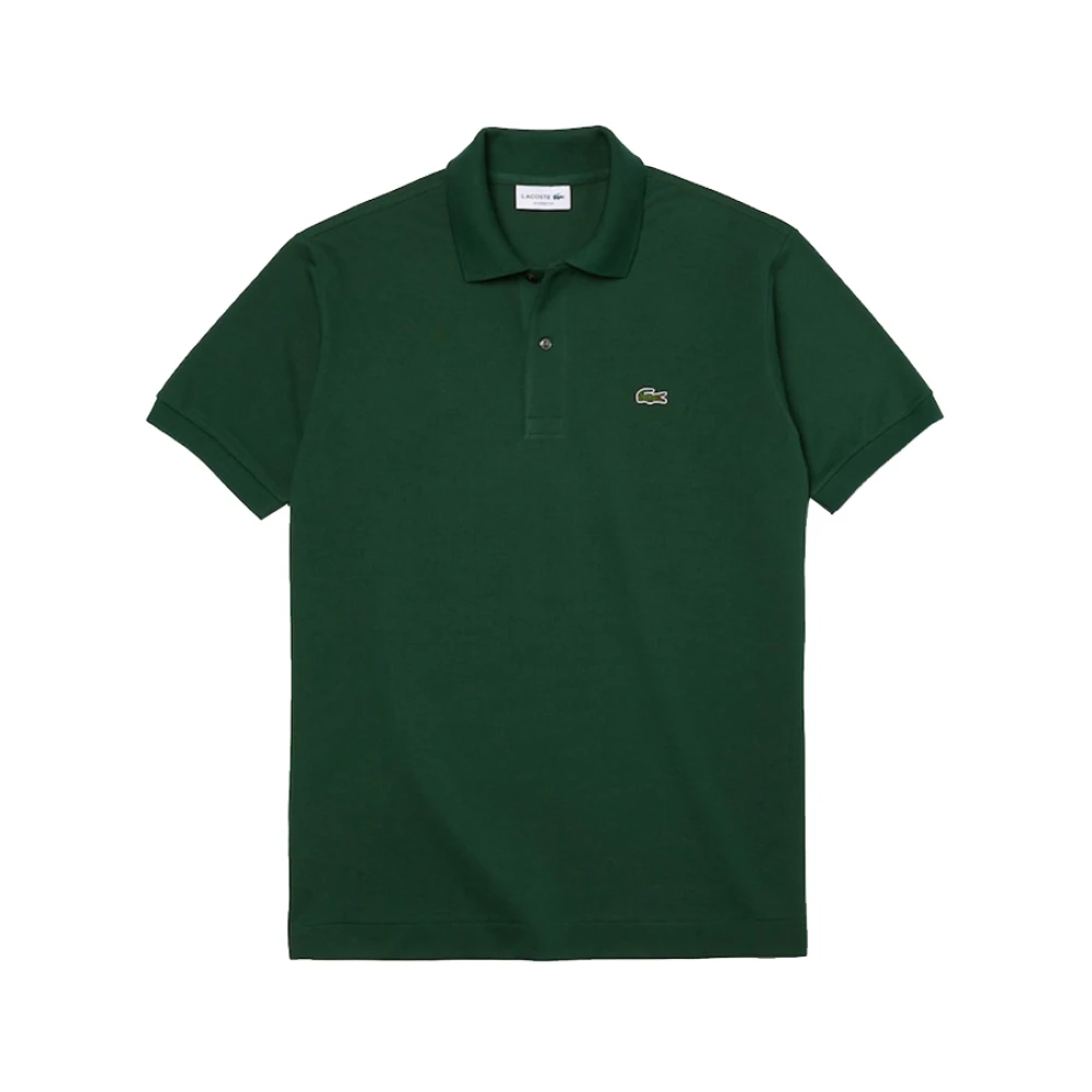 Lacoste Grön Polo Skjorta Urban Stil Green, Herr