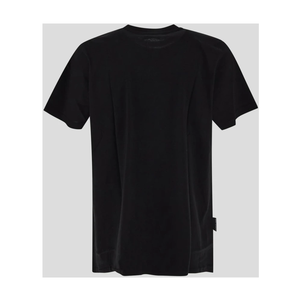 Family First Katoenen T-shirt voor familievakanties Black Heren