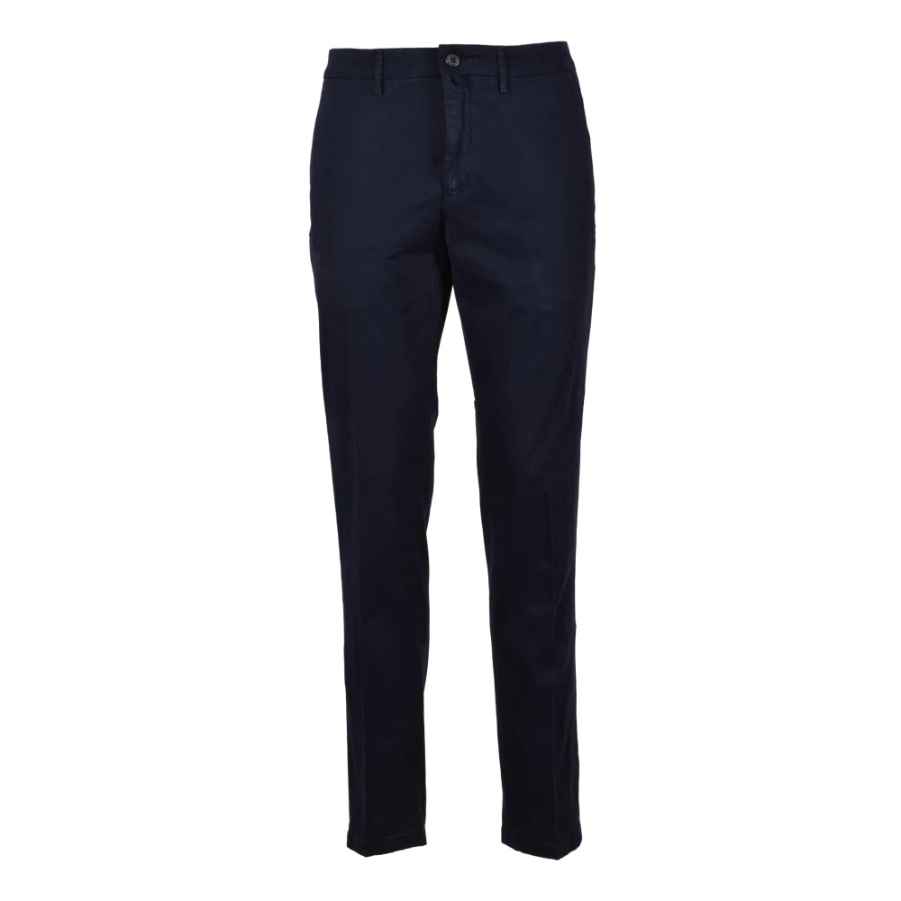 Siviglia Modal Katoen Elastaan Broek Blue Heren