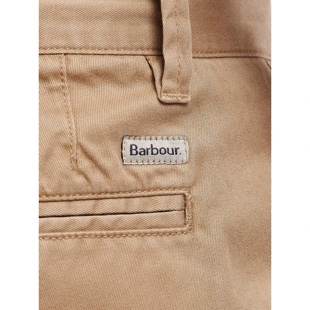 Barbour City Neuston Shorts in Stone Brown Heren