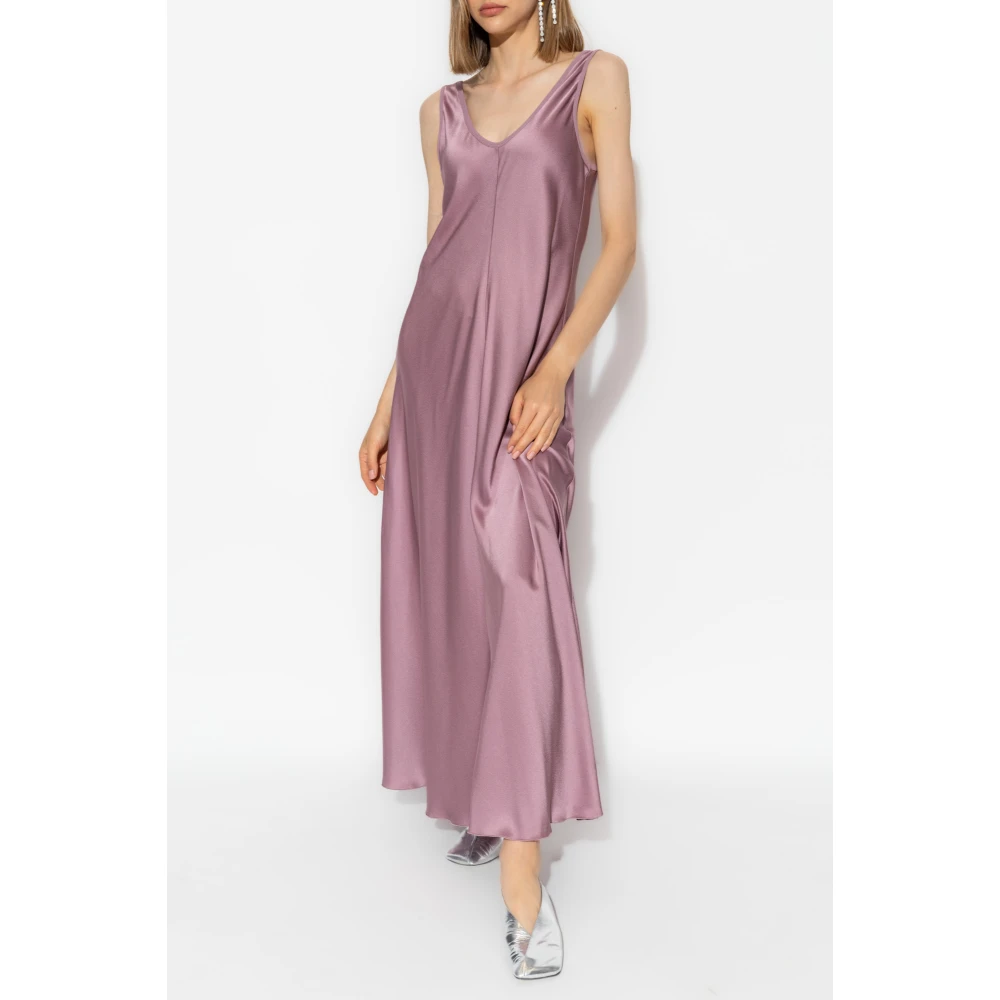 Forte Jurk met bandjes Purple Dames