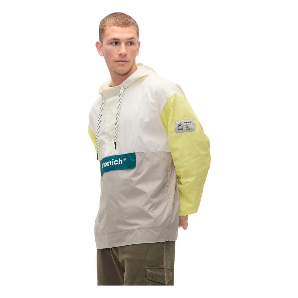 Munich Oversize Hooded Windbreaker Multicolor Heren