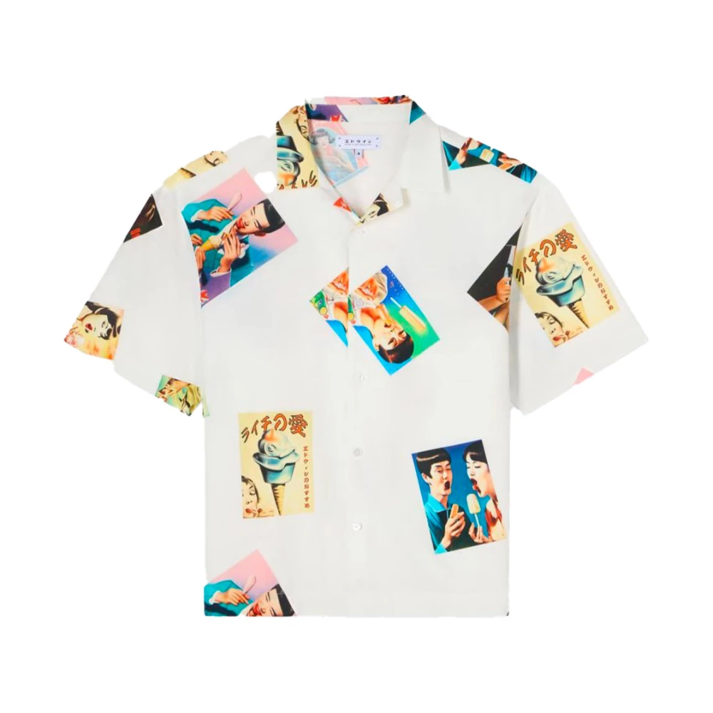 Shirts > Short Sleeve Shirts - - Edwin - Modalova