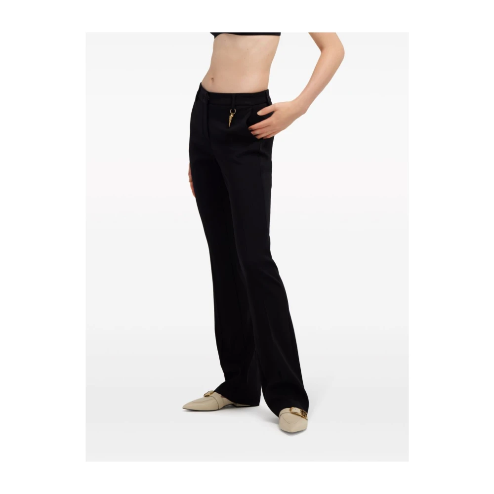 Roberto Cavalli Flare Broek Black Dames