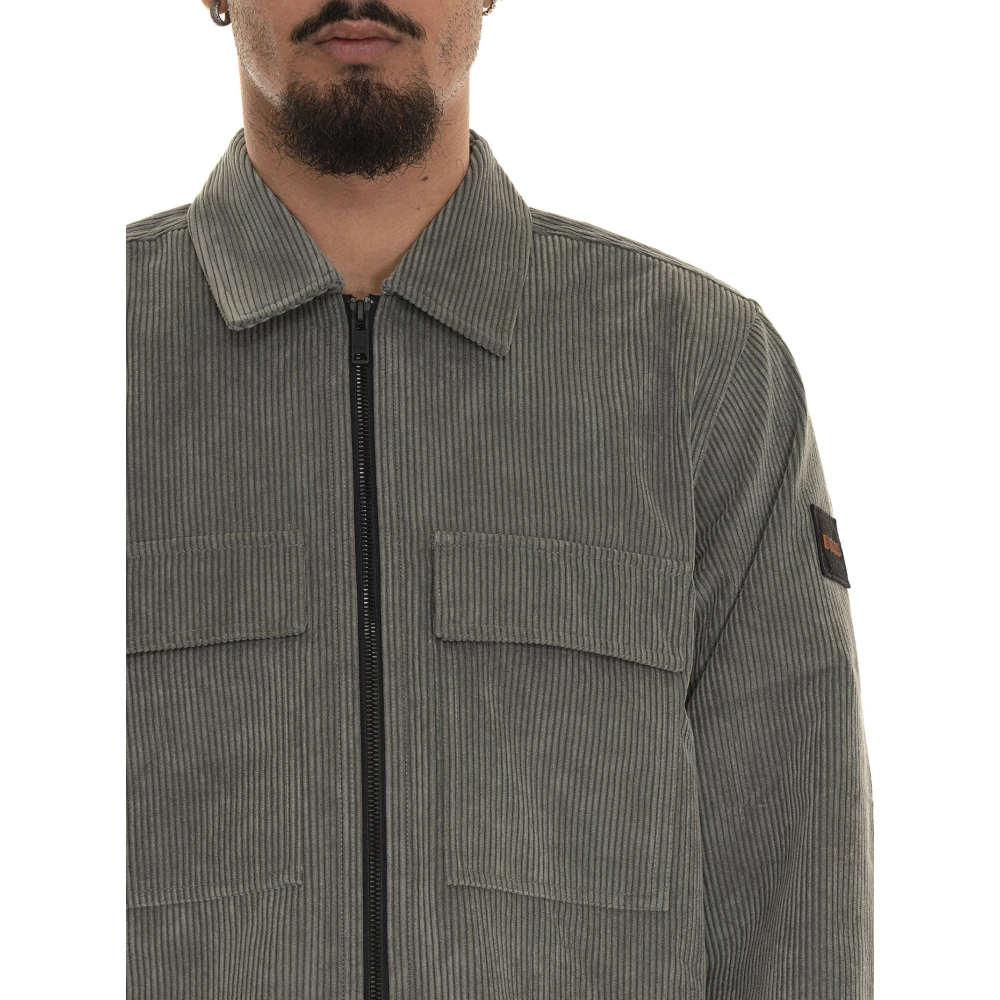 Boss Elegant Klassiek Shirt Gray Heren