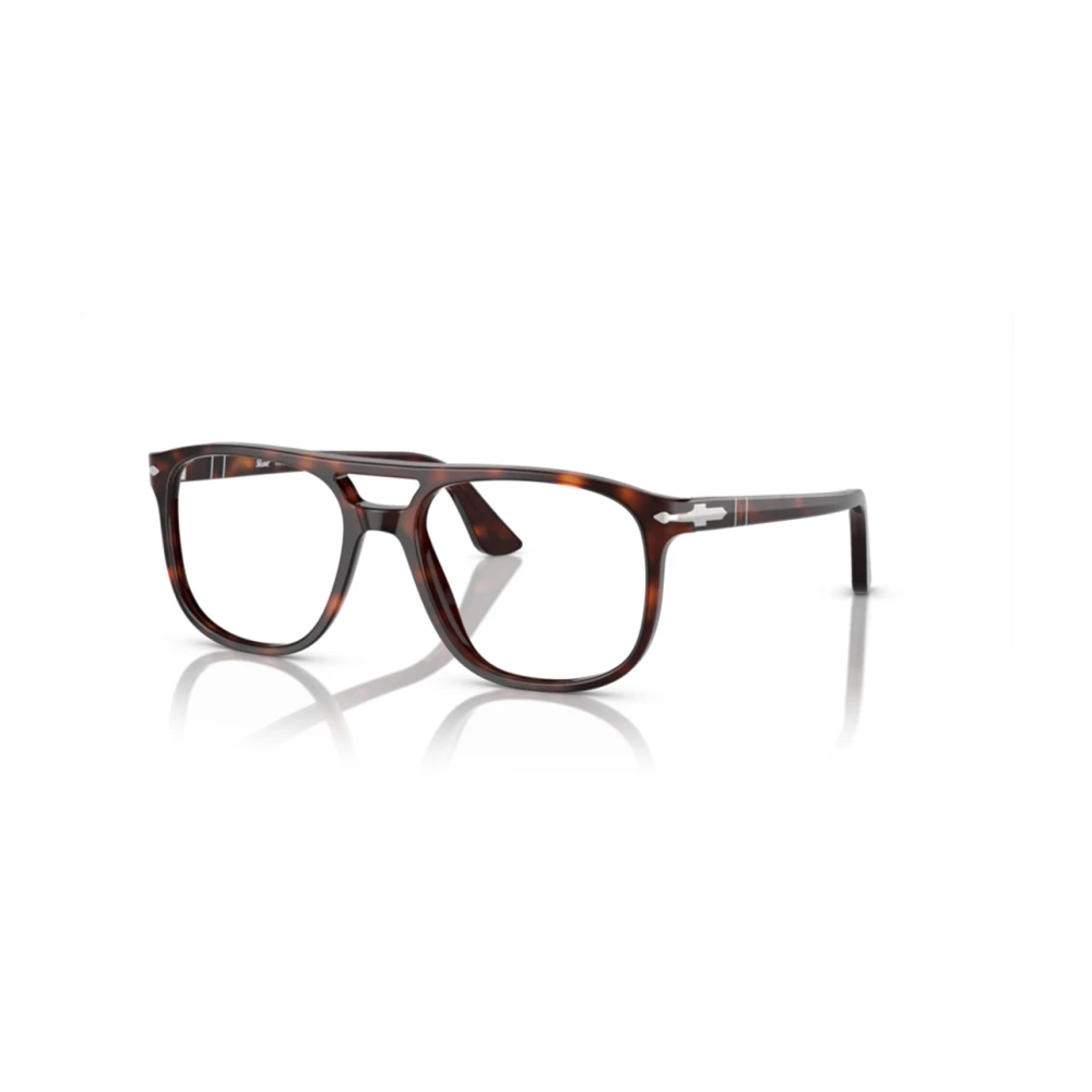 Persol Unisex Transparent Po3329v Greta 24 Optical Frames Acetate Turtle Pilot Normal - Image 7