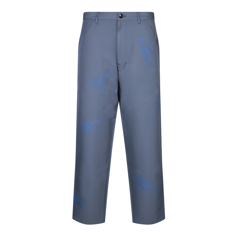 Comme Des Garçons Men's Grey Stylish Trousers