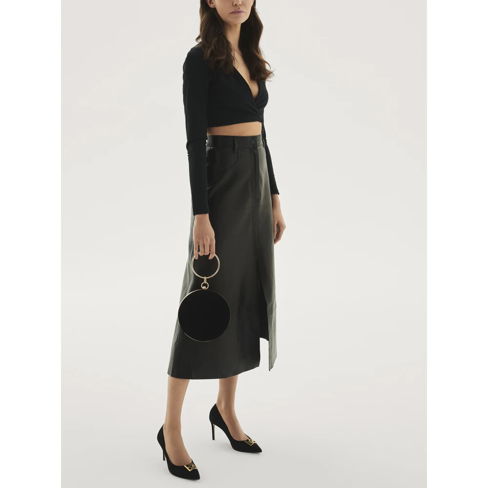 Kazar Dames zwarte clutch tas Black Dames