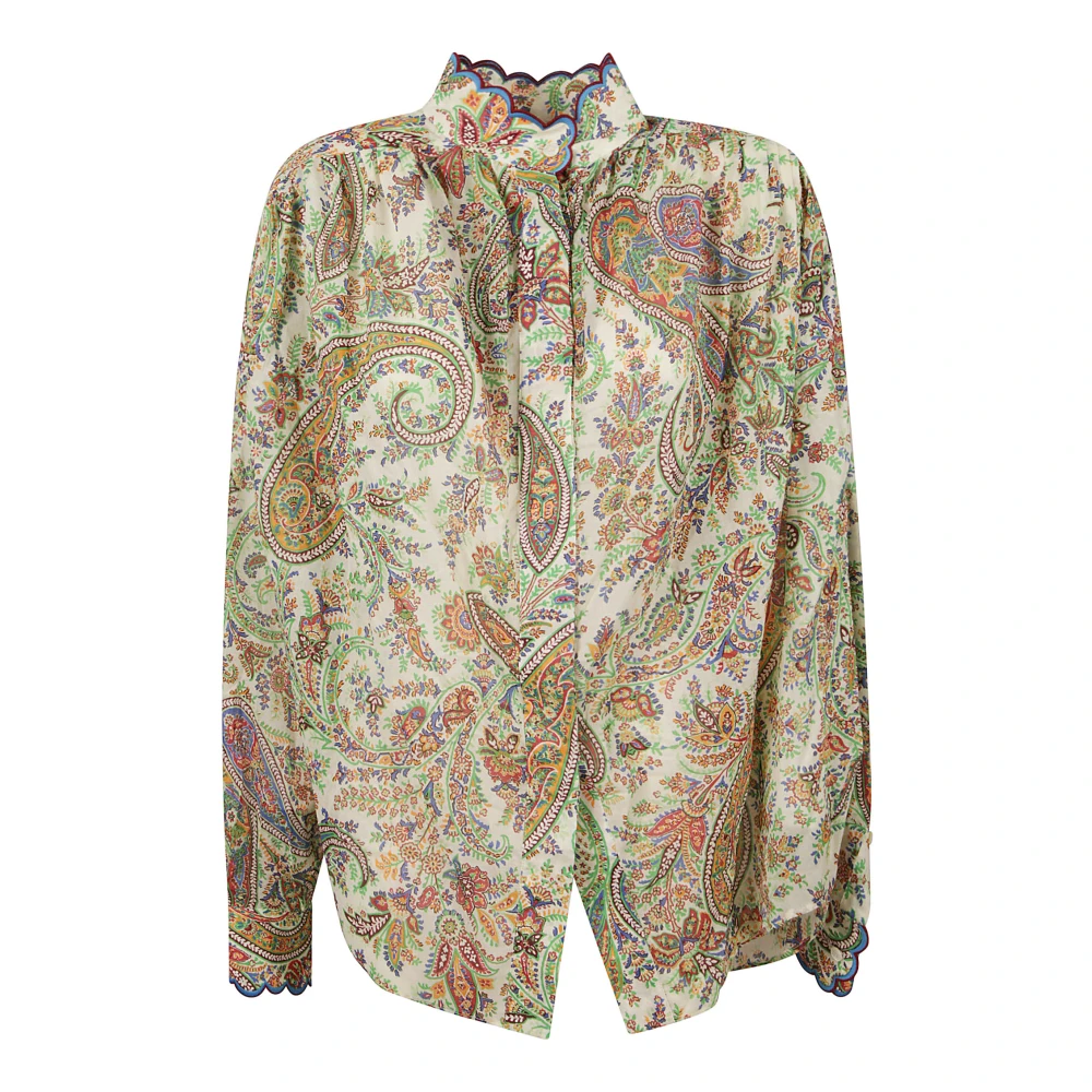 ETRO Multicolor Bedrukt Overhemd Multicolor Dames