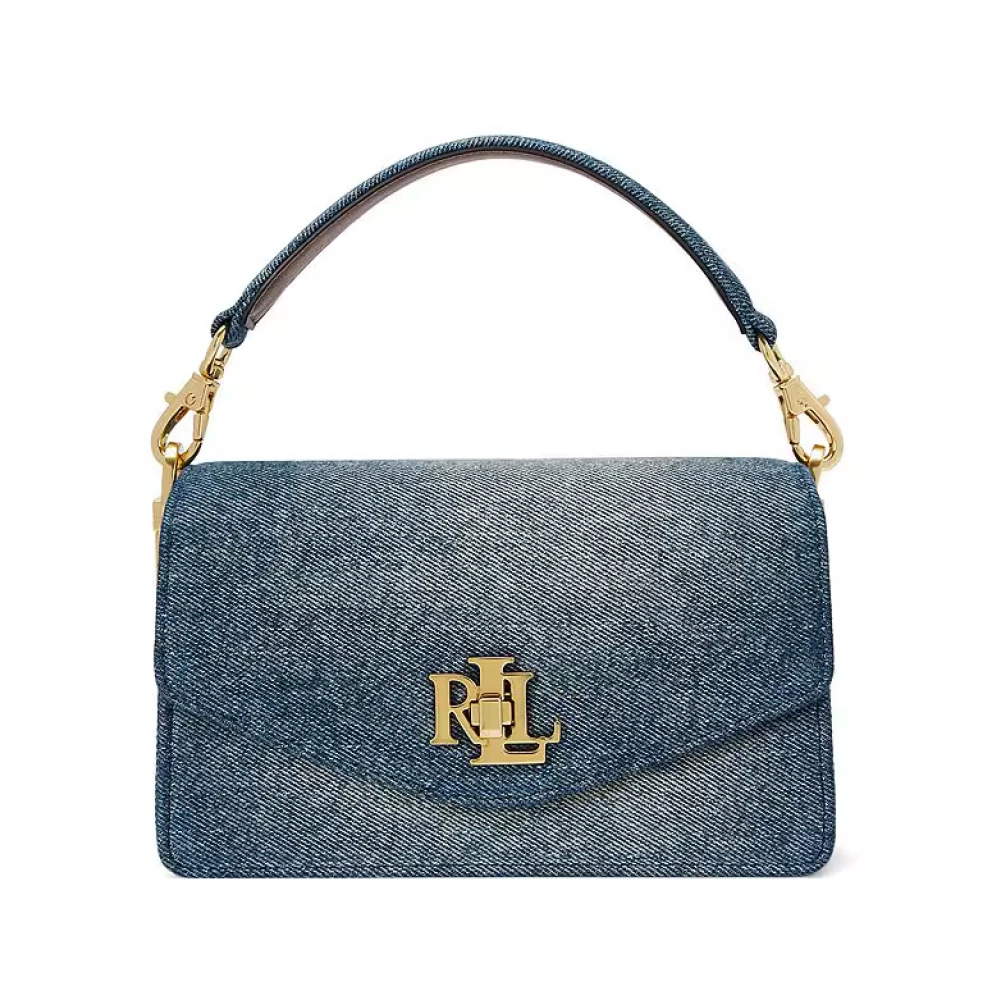 Ralph Lauren Tayler 19 Crossbody Small Blue Dames