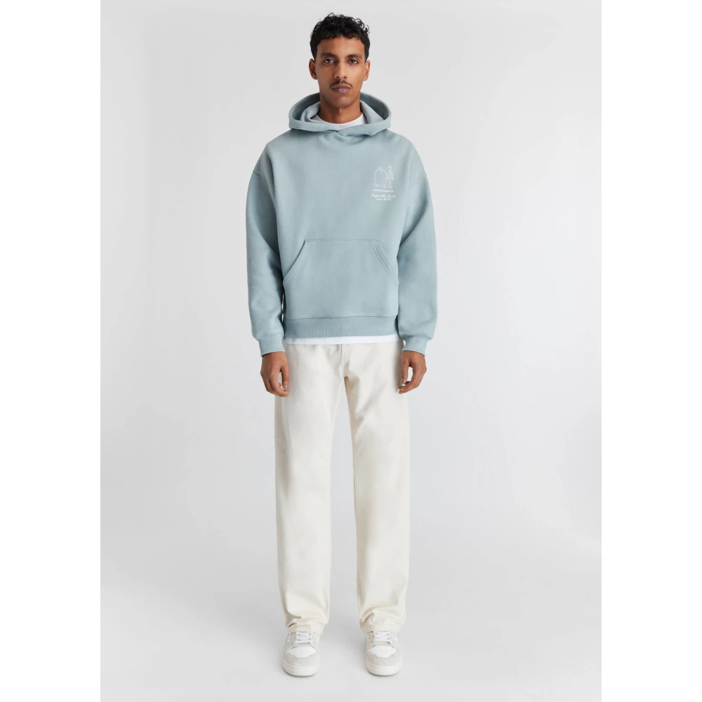 Axel Arigato Resort hoodie Blue Heren