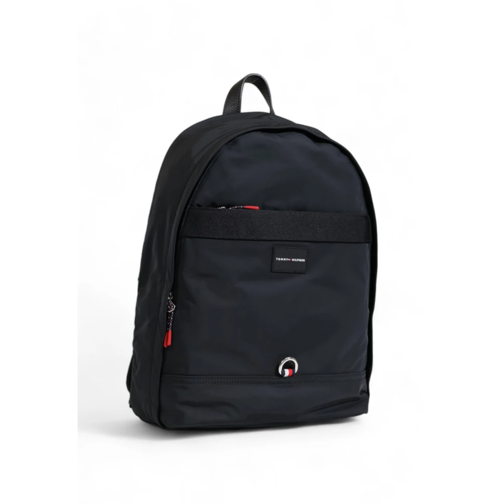 Tommy Hilfiger Nylon Herentas Herfst Winter Collectie Black Heren