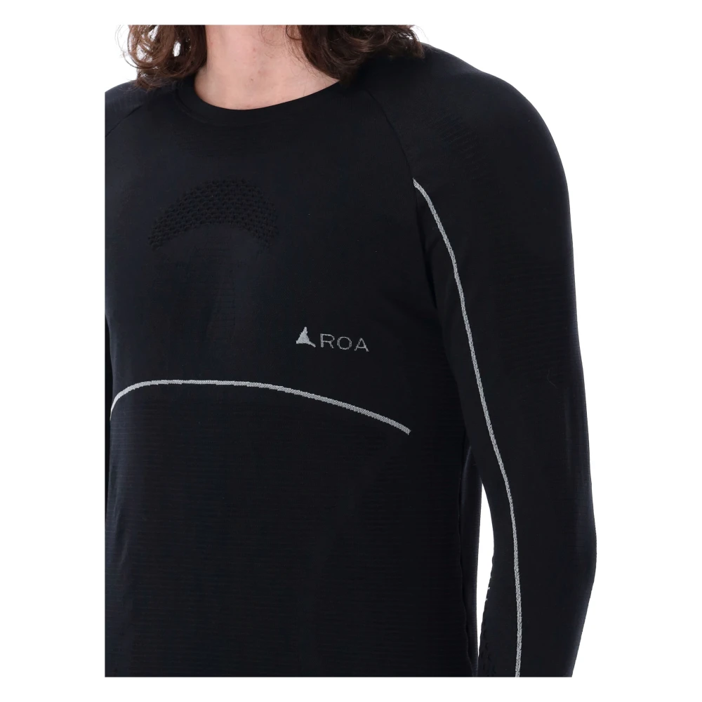 ROA T-Shirts Black Heren