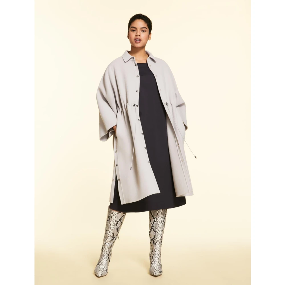 Marina Rinaldi Jerseyjurk met Odalisca-stijl Purple Dames
