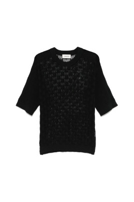 sort-crew-neck-kortaermet-sweatshirt