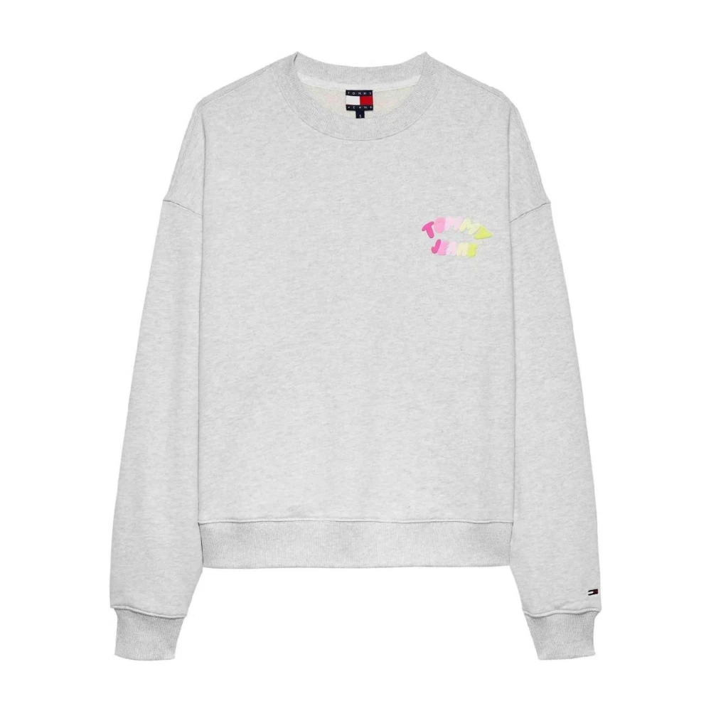 Tommy Hilfiger Women's Gray Bubble Sweatshirt - Sweatshirts - Xs - Sweatshirts & Hoodies