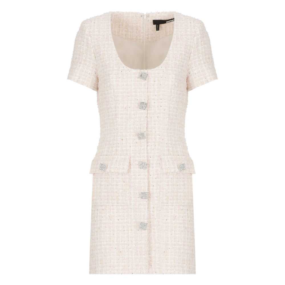 Rotate Birger Christensen Roze Rotate Jurk met Zakken Pink Dames