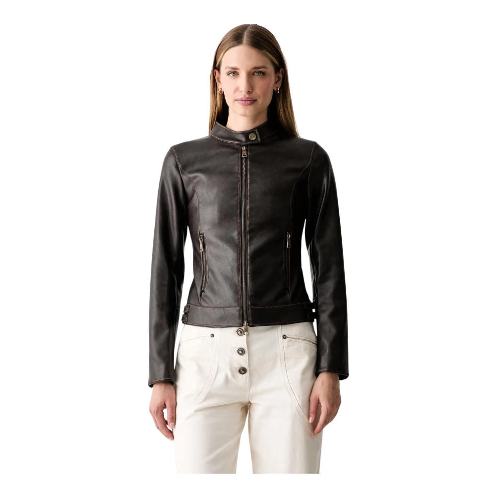 Liu Jo , Damen, Jacken, Braun, L - Bild 2