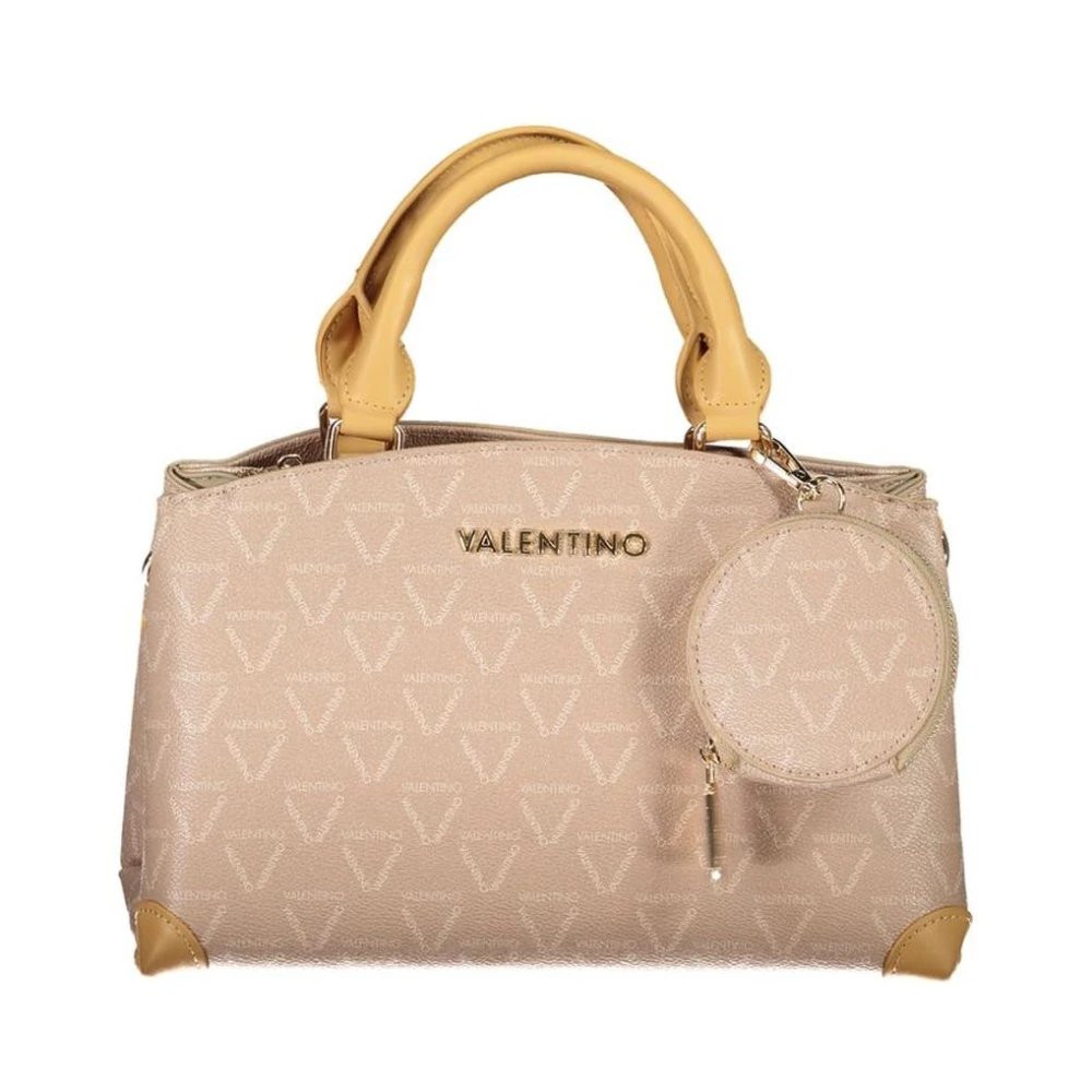 Valentino Women's Beige Handbag With Coin Purse - Handbags - One Size - Bags