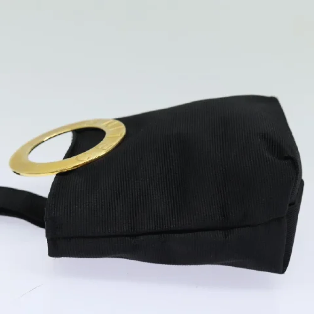 Celine Vintage Pre-owned Nylon pouches Black Dames