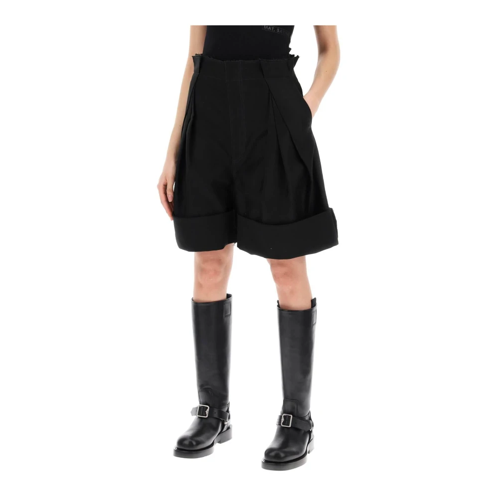 Maison Margiela Short Shorts Black Dames