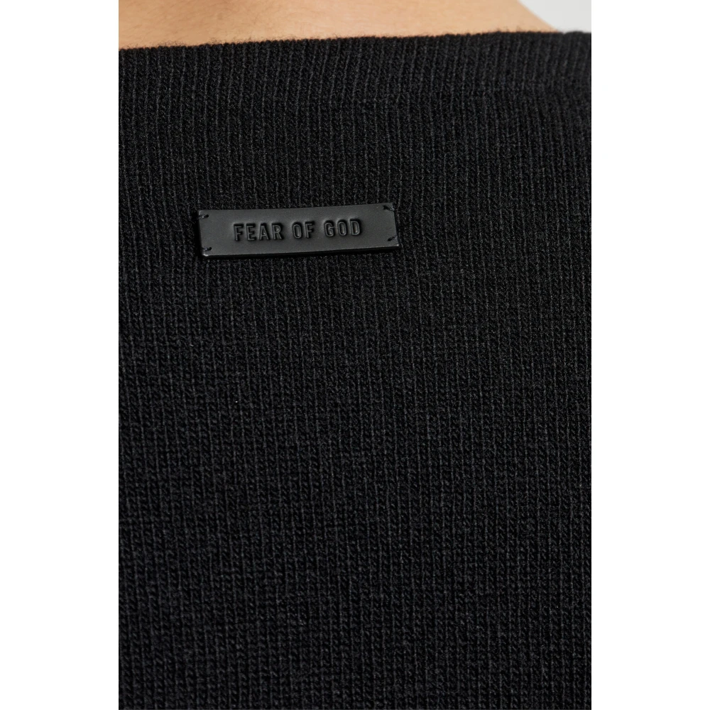Fear Of God Wollen trui Black Heren