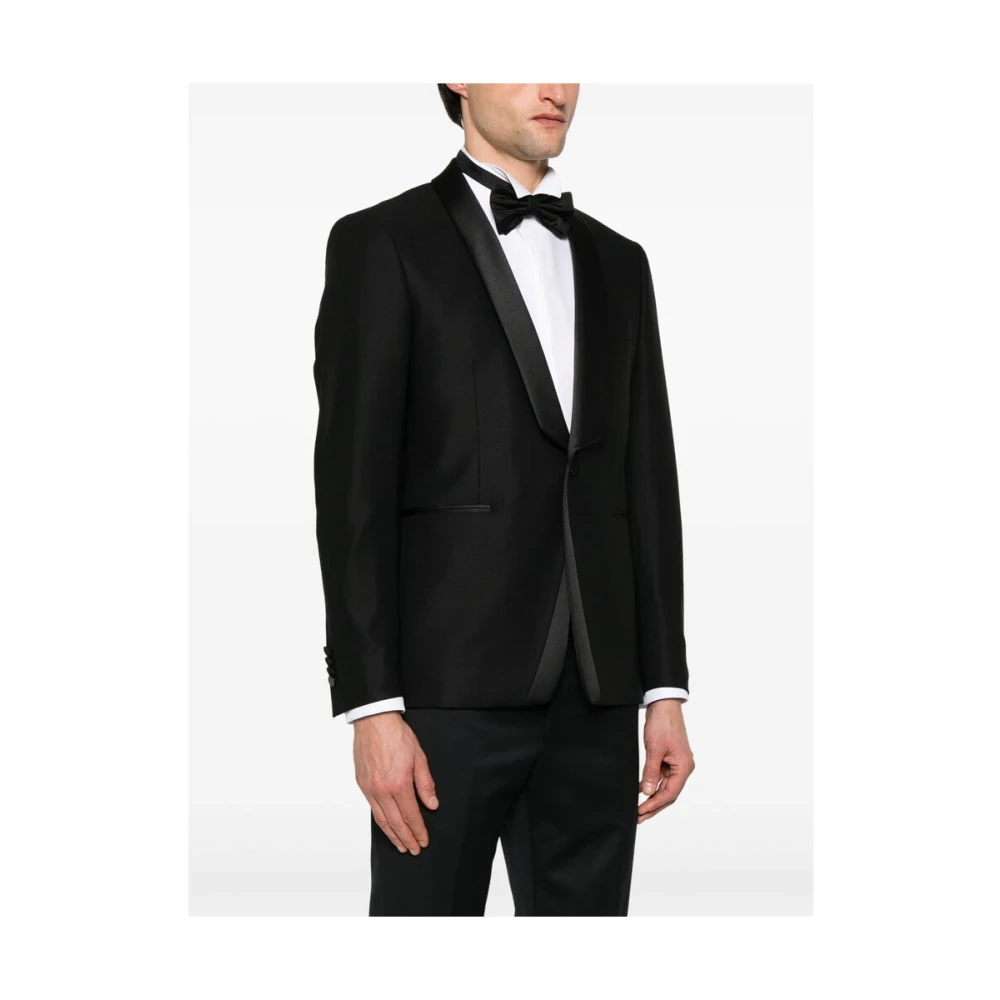 Tagliatore Jas Black Heren