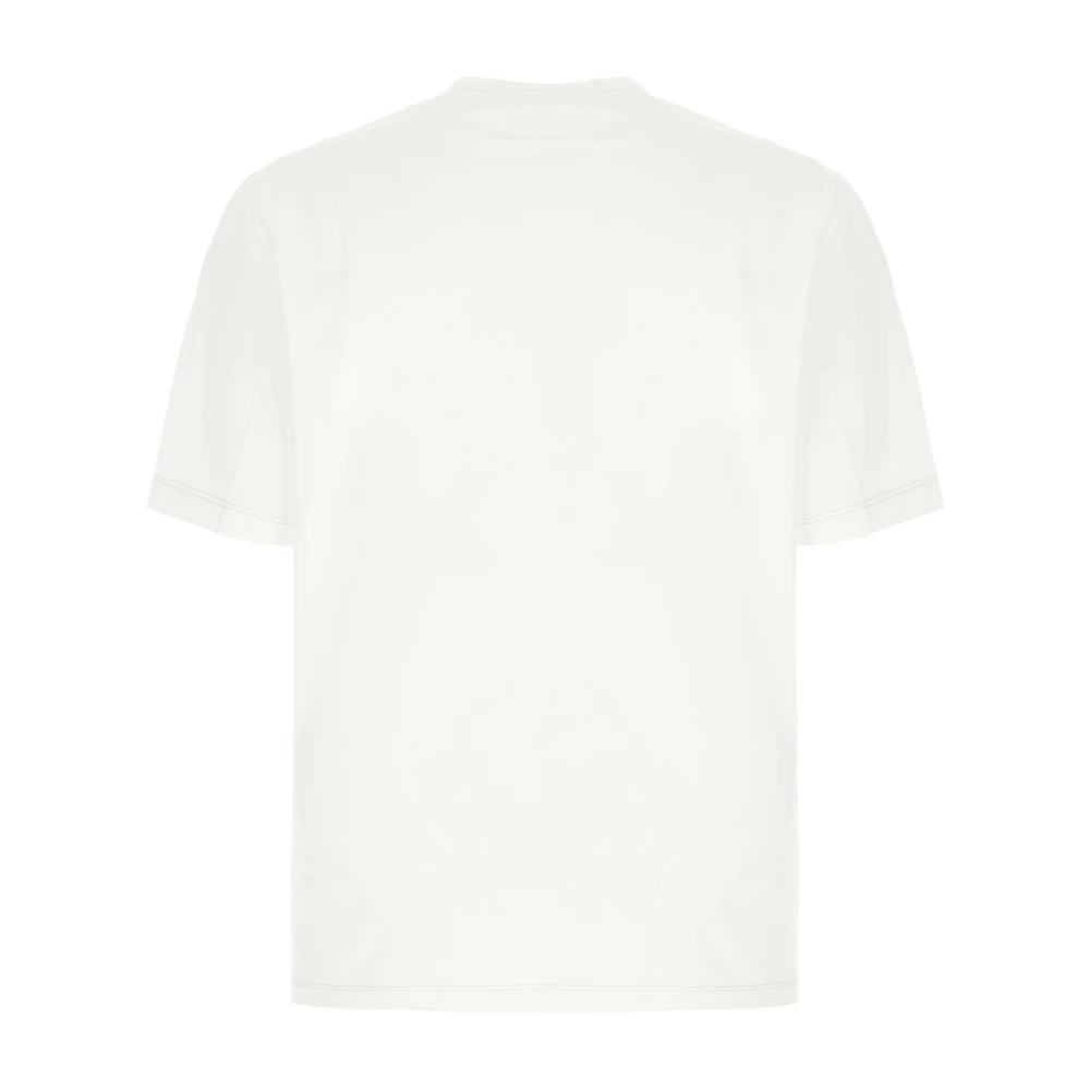BRUNELLO CUCINELLI Casual Katoenen T-Shirt in Diverse Kleuren White Heren