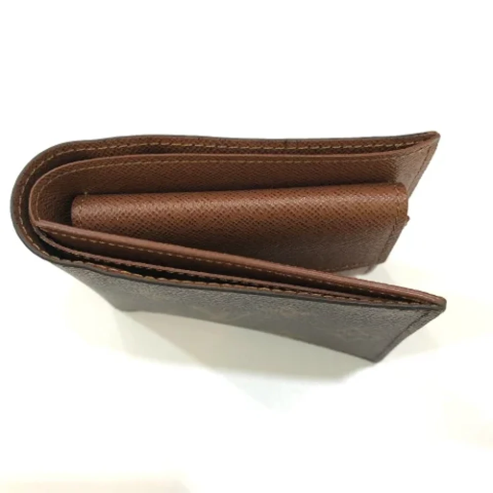 Louis Vuitton Vintage Pre-owned Canvas wallets Brown Dames
