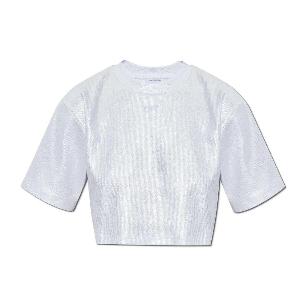 Tops > T-Shirts - - Off White - Modalova