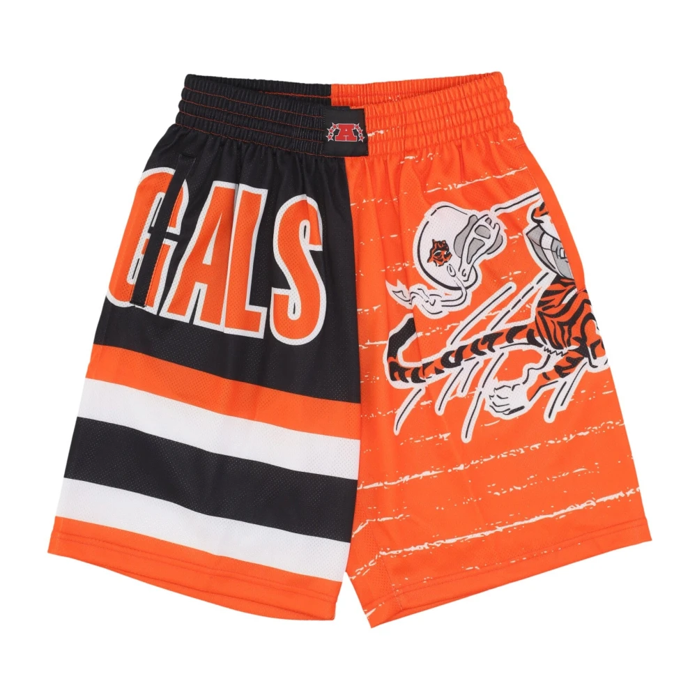 Mitchell & Ness NFL Cincinnati Bengals Basketbalshorts Multicolor Heren