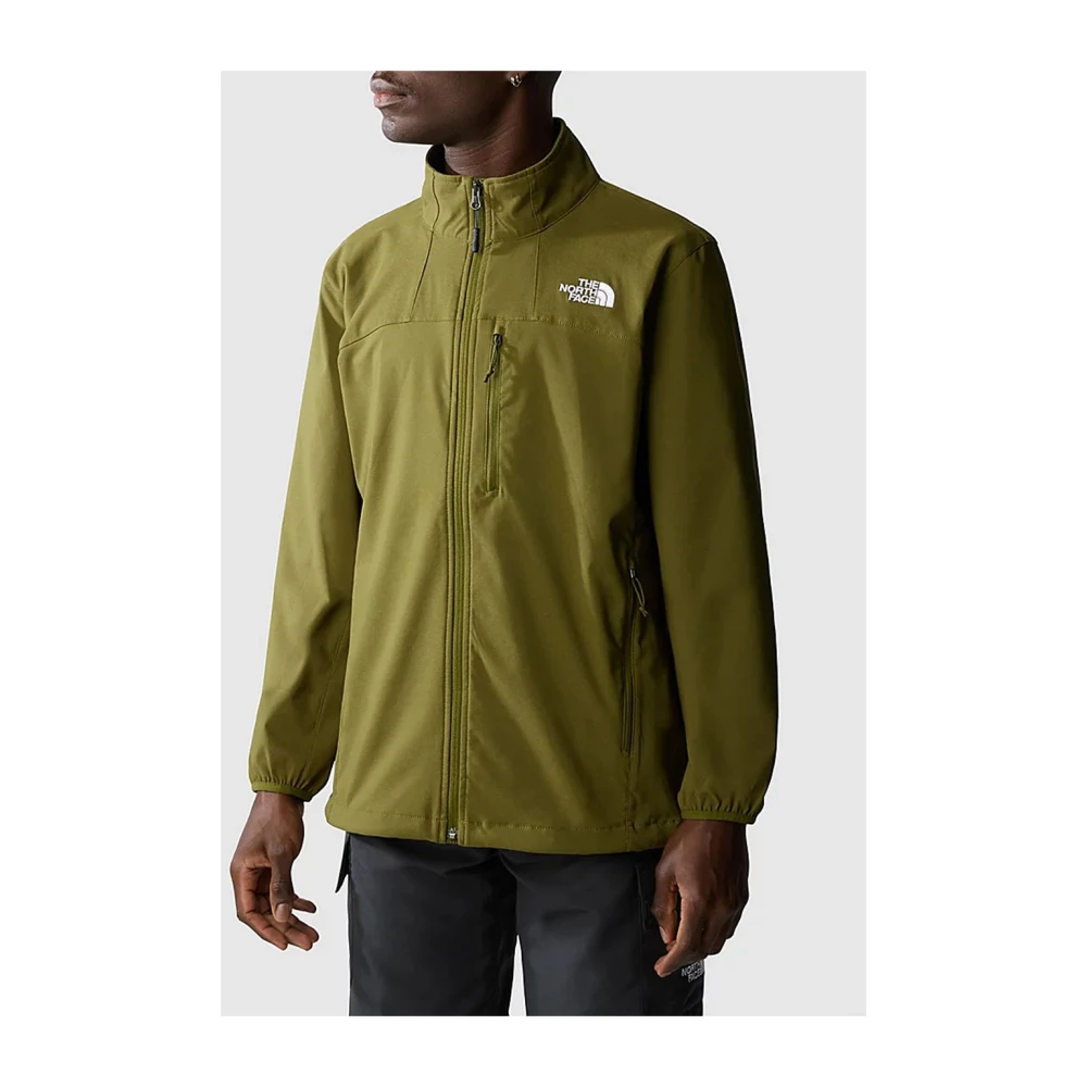 The North Face Outdoor Hooded Softshell Jas Green Heren
