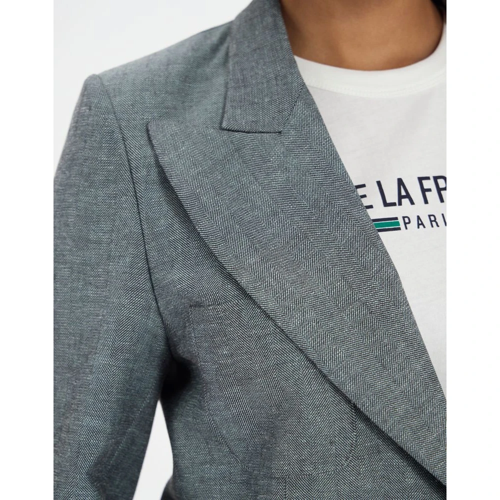 Ines De La Fressange Paris Thadee Jacket Gray Dames