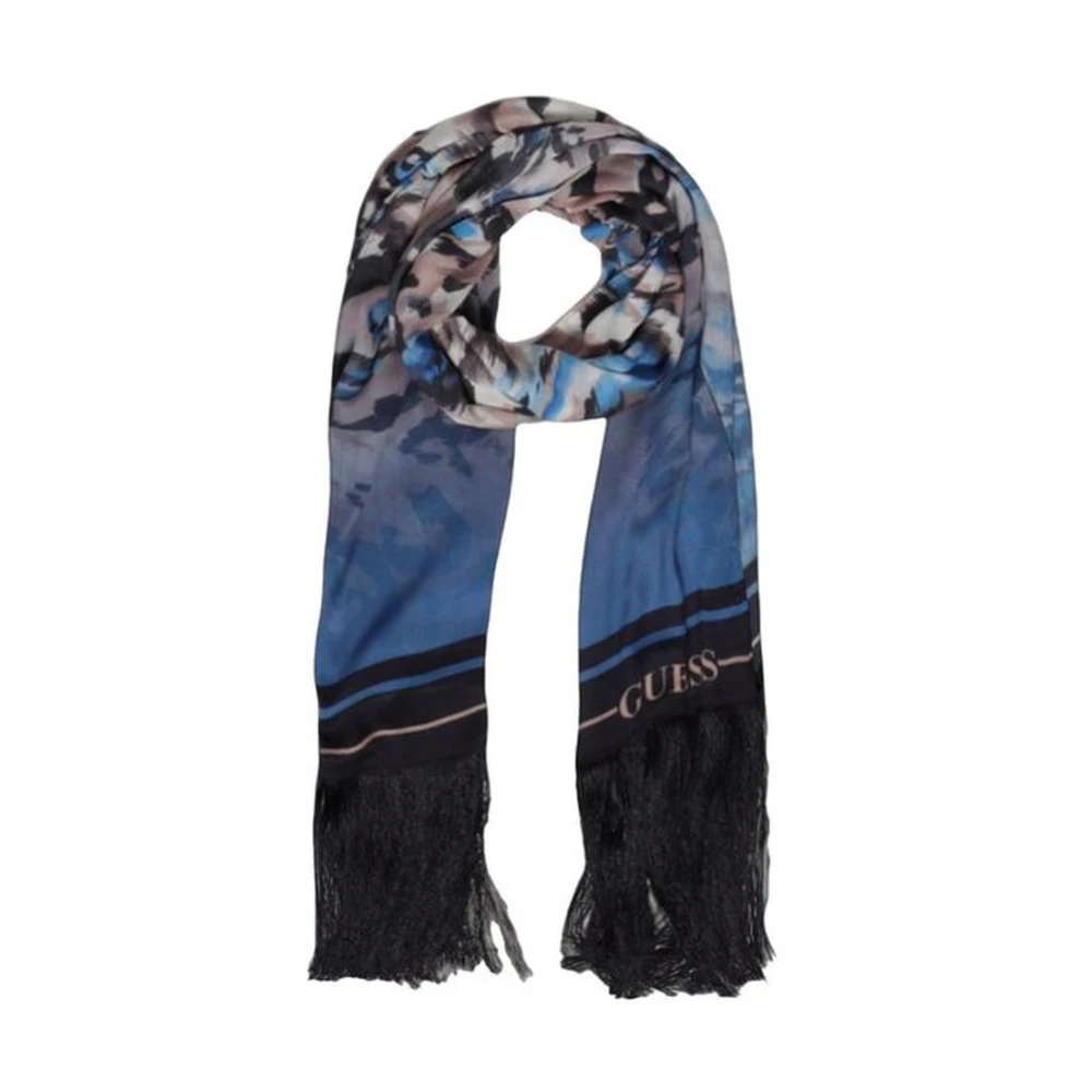 Guess Herfst Winter Viscose Pashmina Sjaal Multicolor Dames