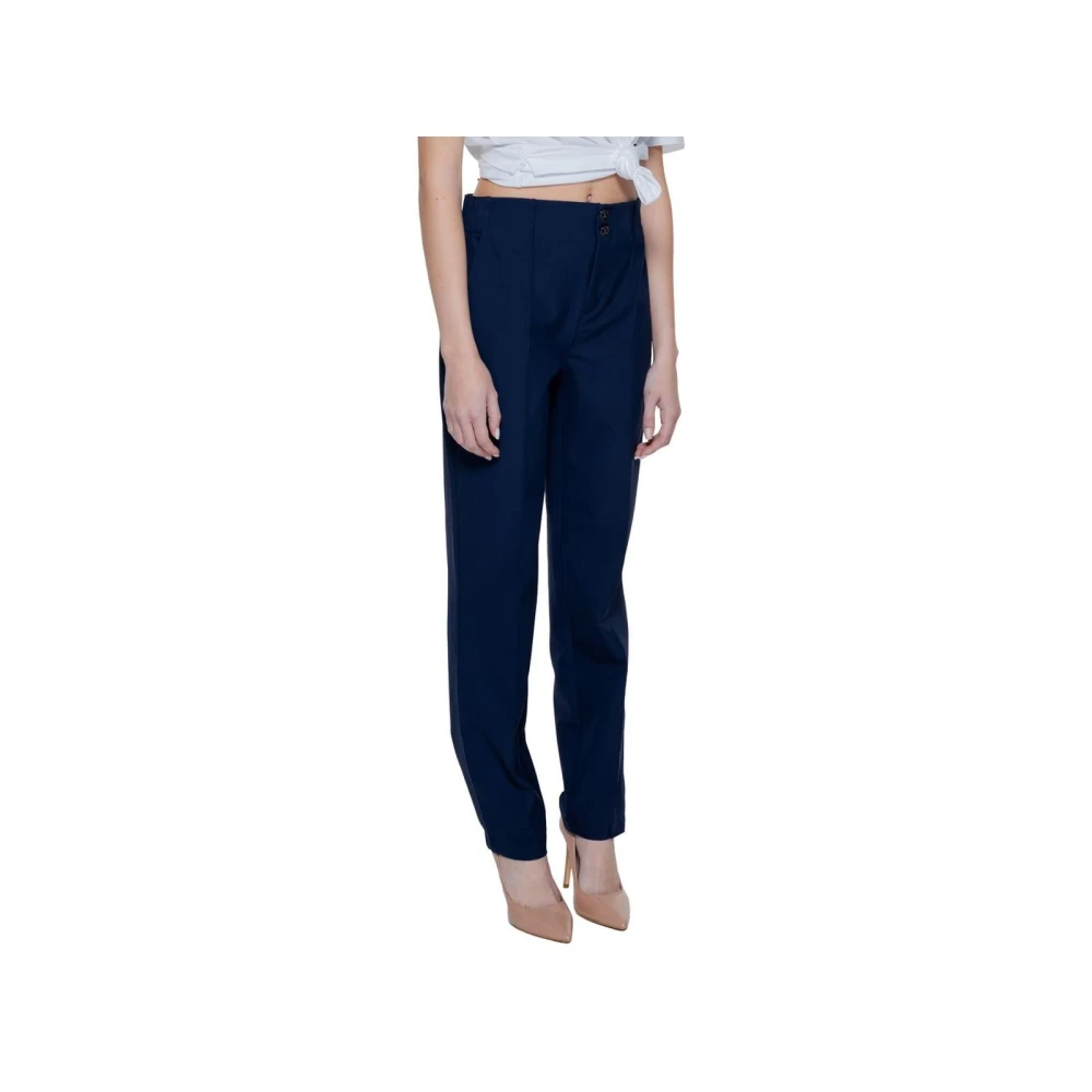 Street One Blauwe Sigarettenbroek Blue Dames