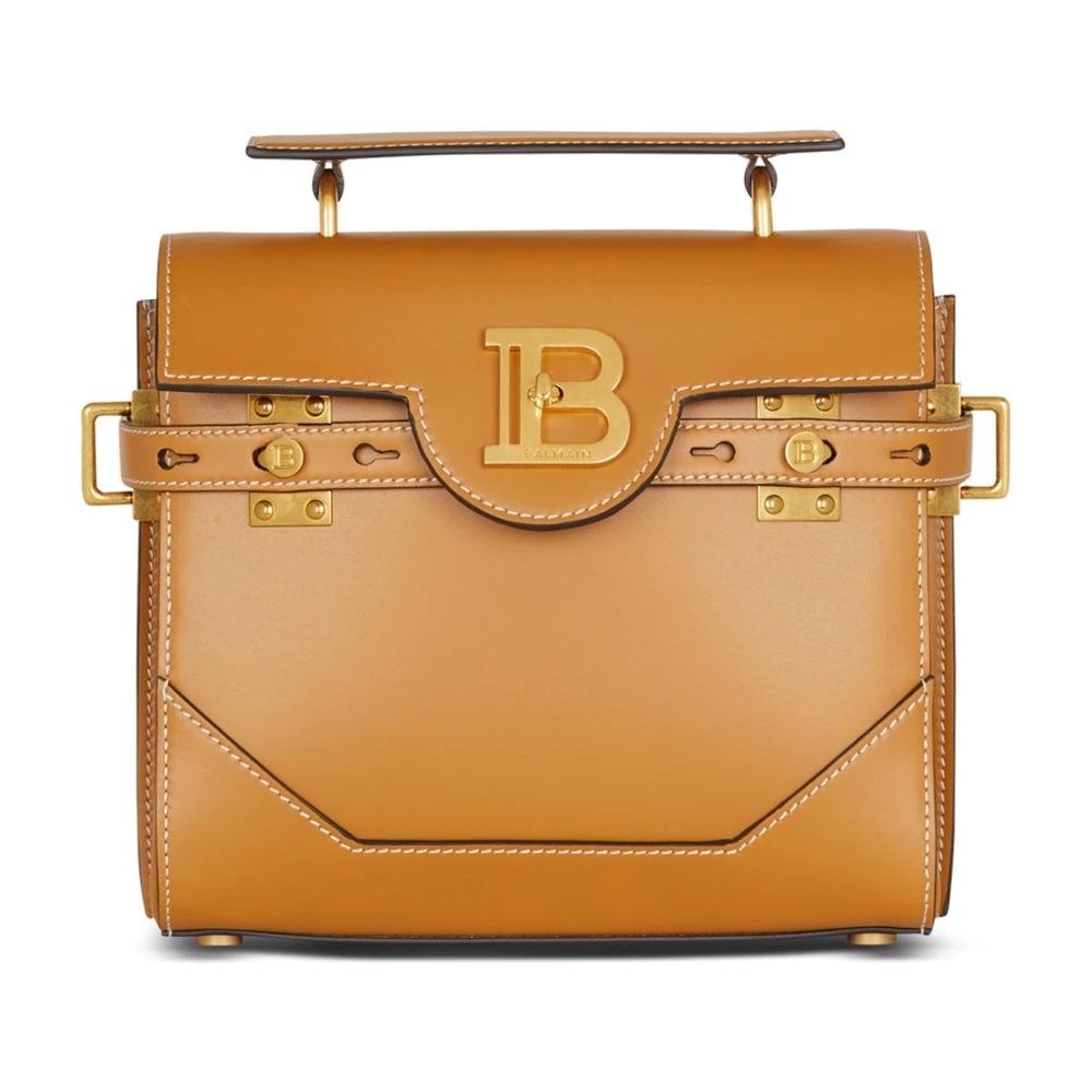 Balmain - Bags > Handbags - Brown - Balmain - Modalova