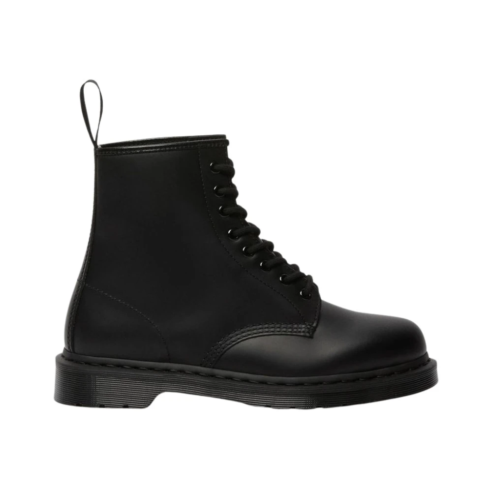 Dr. Martens Uomo Nero Scarpe 1460 Smooth Mono 4 - Immagine 5