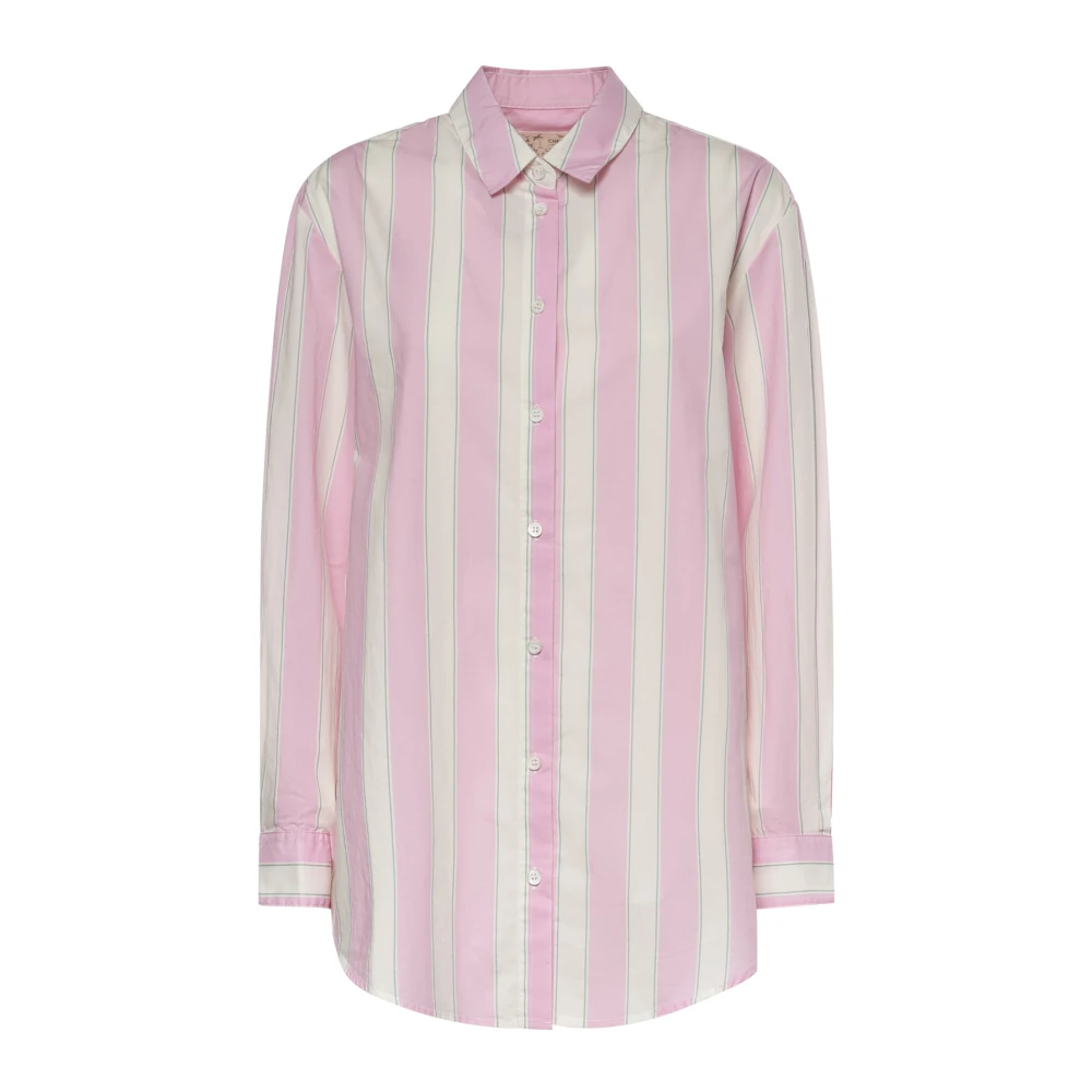 Mc2 Saint Barth Women's Pink Brigitte Shirt - Shirts - M - Blouses & Shirts