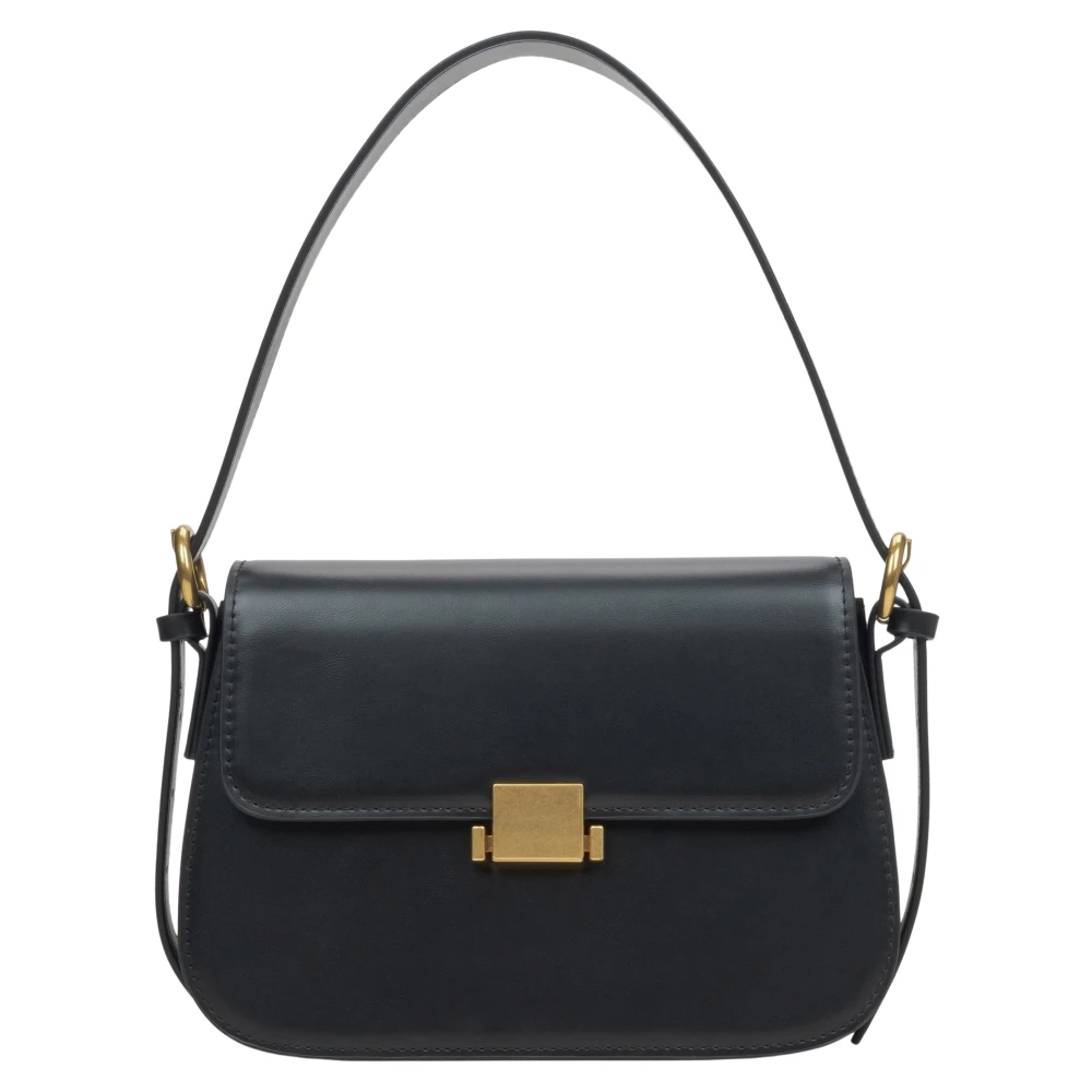 Estro Women's Black Shoulder Bags, One Size, Mini Shoulder Bag