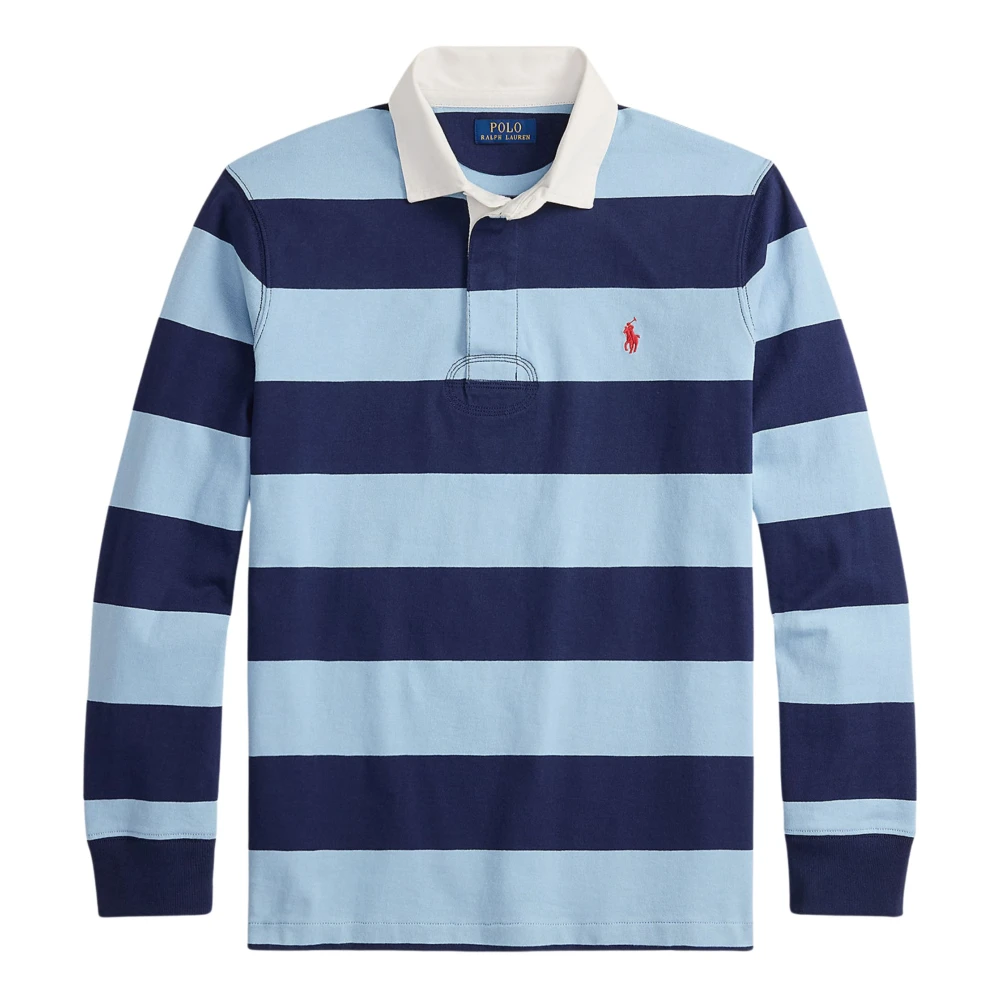 Ralph Lauren Men's Multicolor The Iconic Rugby Polo Shirt - Polo Shirts - S - Tops