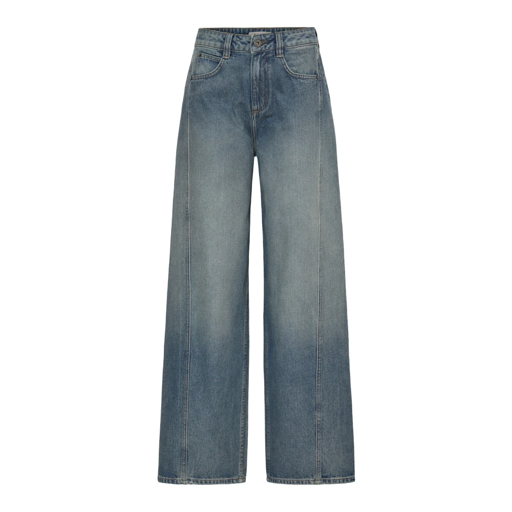 Ichi Damen Bleu Wide Leg Jeans Ihnaolia - Bild 4