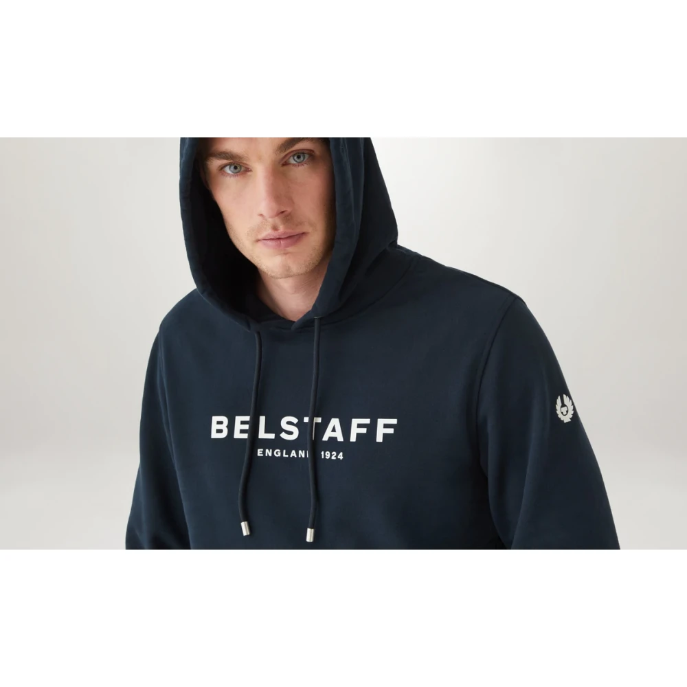 Belstaff 1924 Hoodie Blue Heren